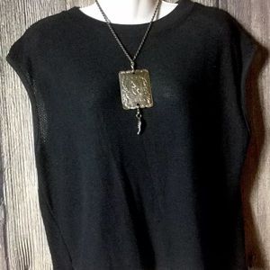 VTG Boxing High Low Mesh Sleeveless Tee